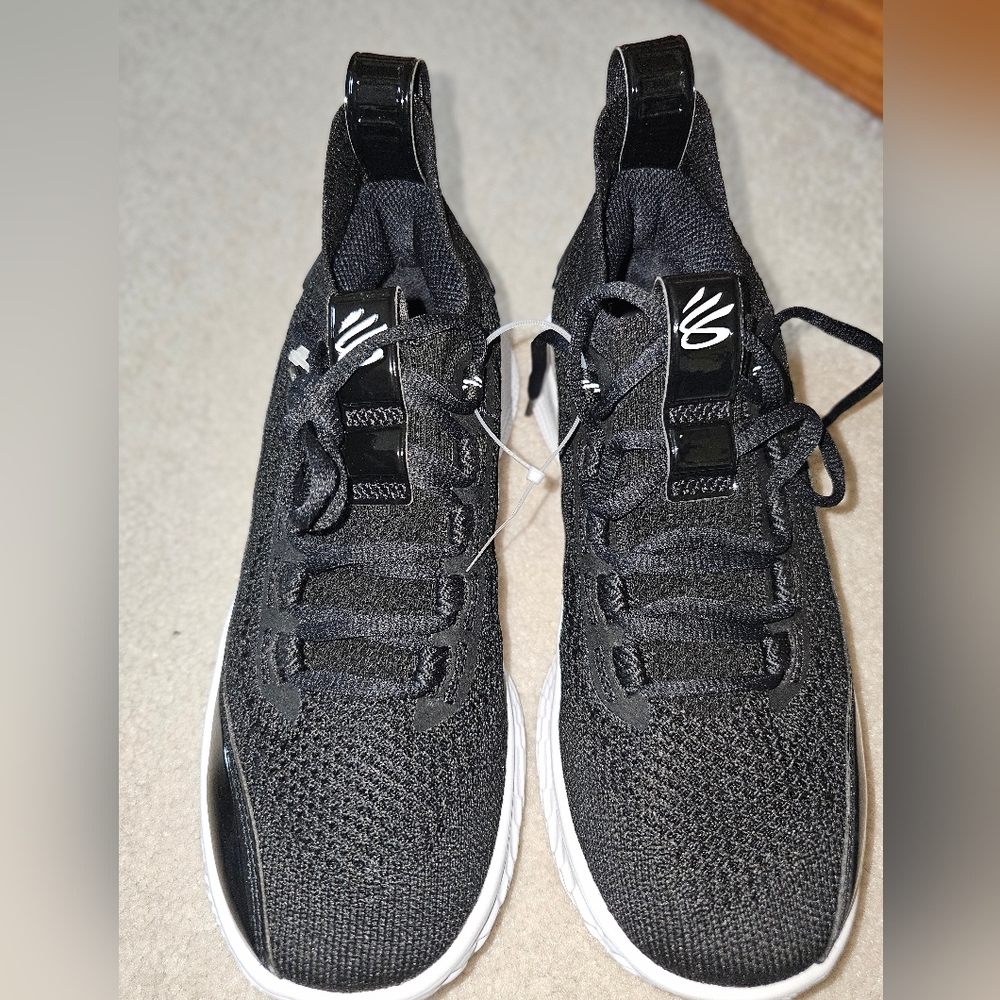 Stephen Curry Under Armour Flow Black Athletic Sneakers